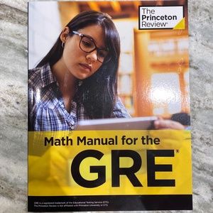 BRAND NEW Princeton Review GRE Math Manual